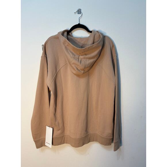 NWT Lululemon All Yours Hoodie French Terry Sz 12  Beech Wood MSRP $108 - Picture 5 of 5